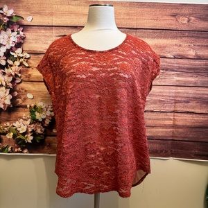 Blue Rain Lace Shirt